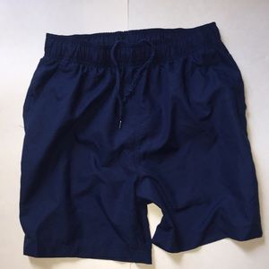 Navy Blue Swimming Trunks